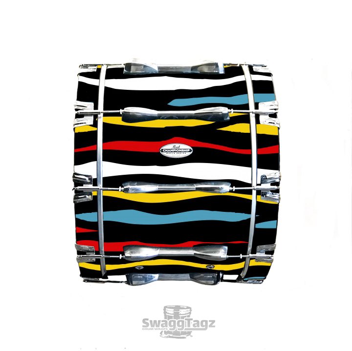 Wrap of the day! swaggtagz.com #drumwraps #drums #bandsofamerica #drum #drummerlife #drummergirl #snaredrum #quads #bassdrum #winterguard #winterpercussion #drumcorpslife #drummer #drumlife #bandlife #drumline #marchingband #snaredrumfreakz #bandnerd #bandgeek  #music