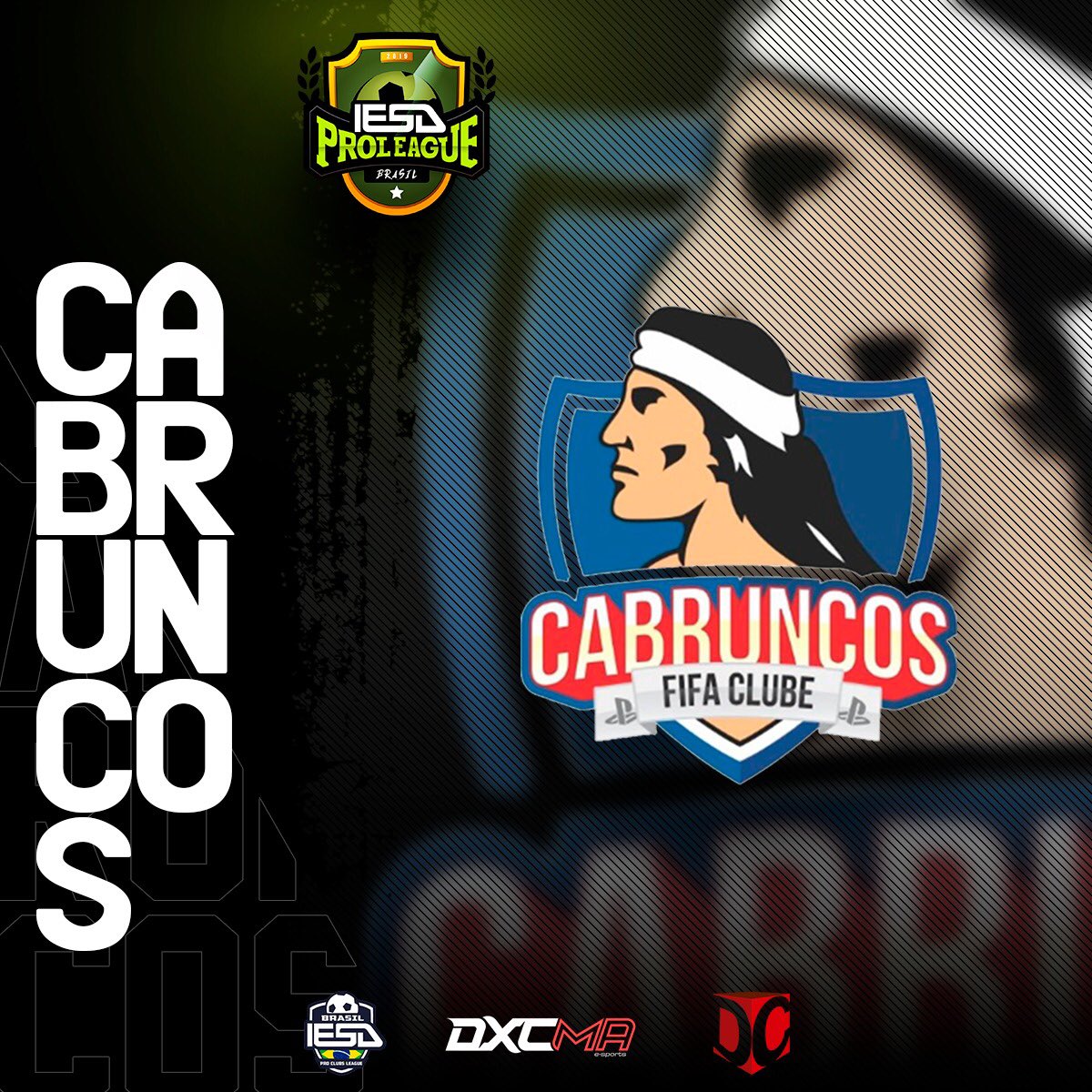 gamundoficial's tweet photo. 🏆CABRUNCOS

A equipe do @cabruncosfc está confirmada na IESA PRO LEAGUE !

Será a estreia da equipe na @dxcmaoficial e estão empenhados no objetivo !

Quem leva a taça?

#proclubs #iesabrasil #esports #abcde #iesaproleague #11vs11 #dxcma https://t.co/DHI3N23ZKN