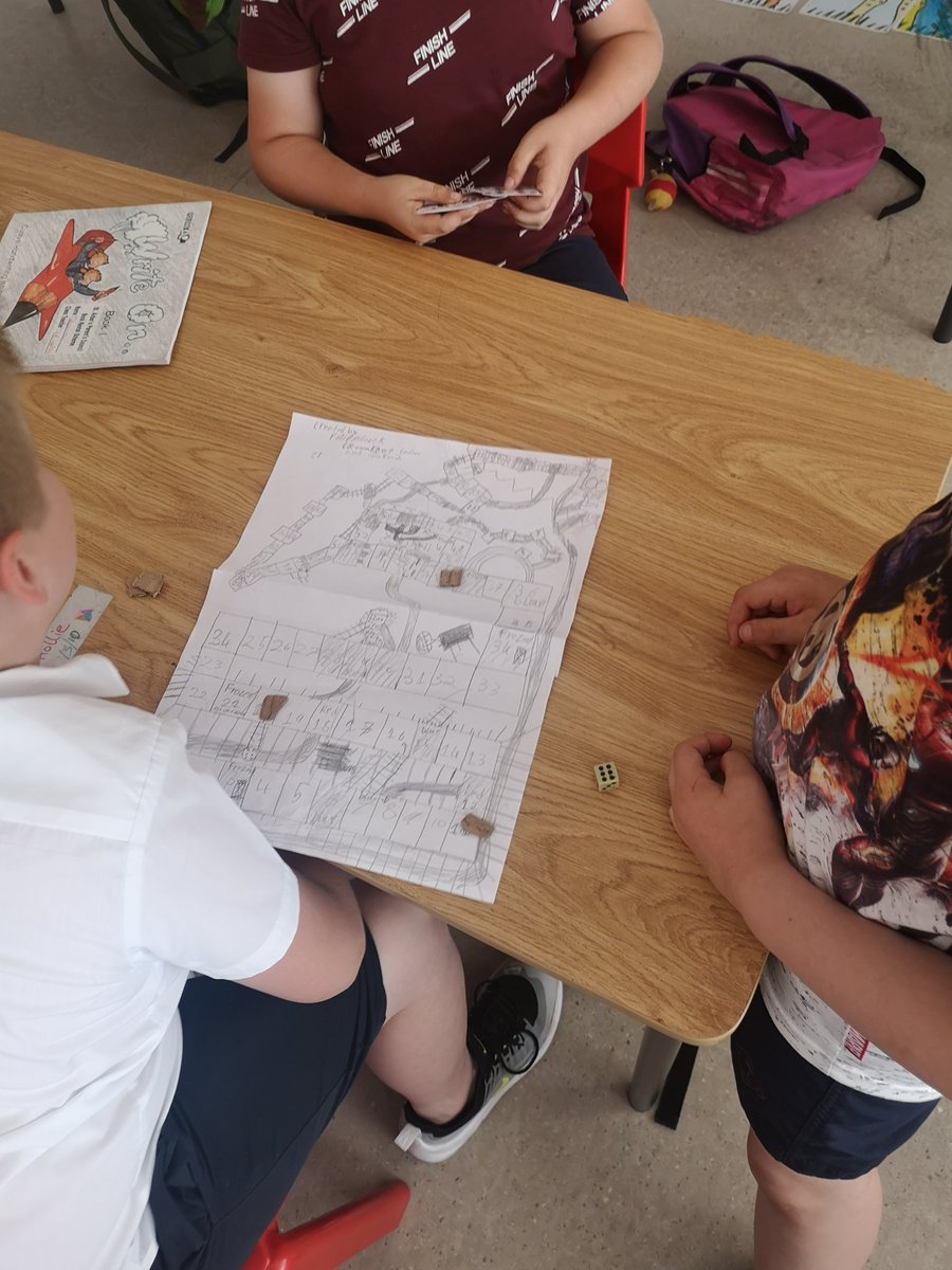 MsMcCarthy11's tweet photo. We made our own games this week as part of our procedure writing. It was great fun! #saintaidansps #literacy https://t.co/rafZgFkURC