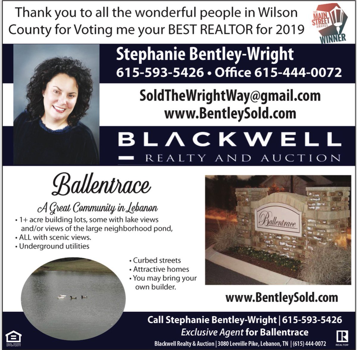 BentleySold's tweet photo. #BlackWellRealtyAndAuction #SoldTheWrightWay #RelaxWeGotThis #BentleySold #Ballentrace https://t.co/2IatXCiNna