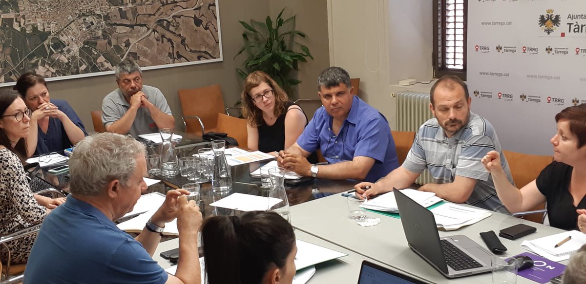 PectMotors's tweet photo. Aquest matí ens hem reunit a @ajtarrega per la reunió trimestral de la Mesa Executiva #FonsUECat #AccioFEDER https://t.co/ryUhZpsMrT