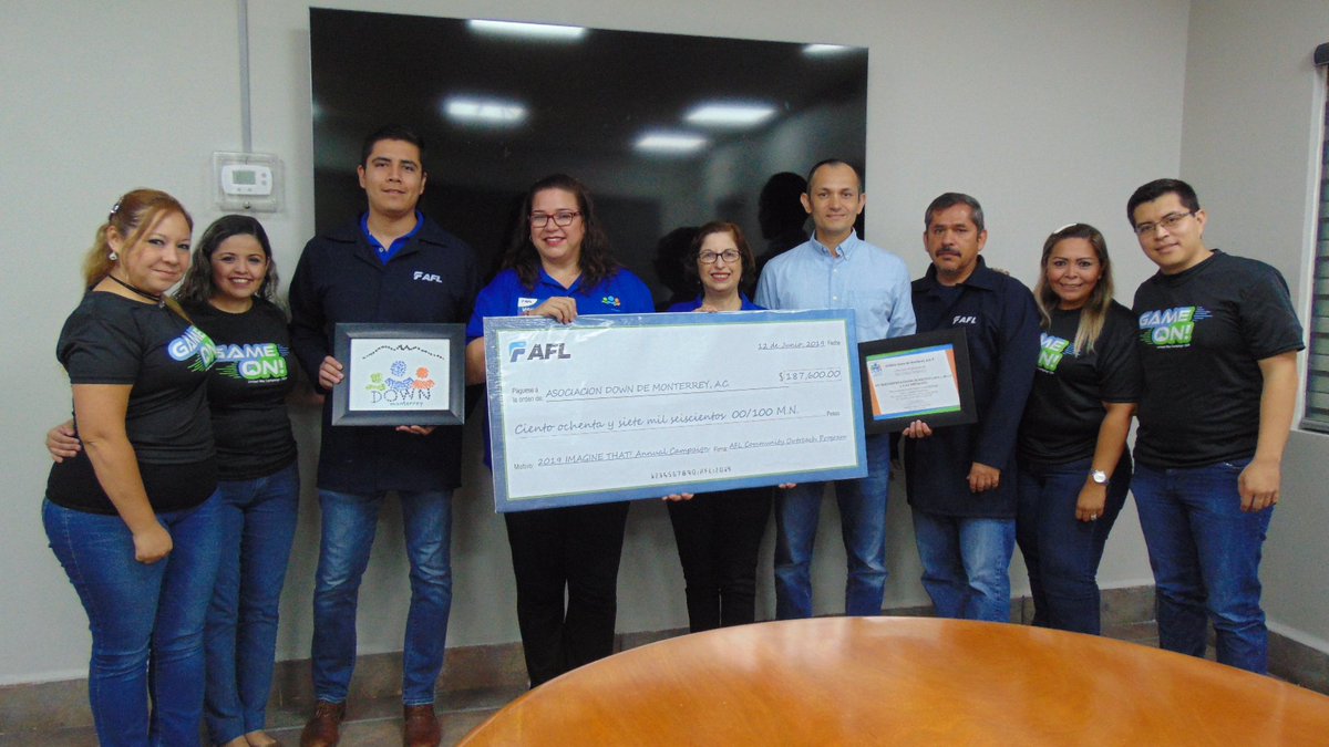 AFLglobal's tweet image. Kudos to our Monterrey, Mexico associates who generated $4,800 for their community through our annual Imagine That! fundraising campaign! All funding supported Asociacion Down de Monterrey, A.C. #WeAreAFL #ImagineThat