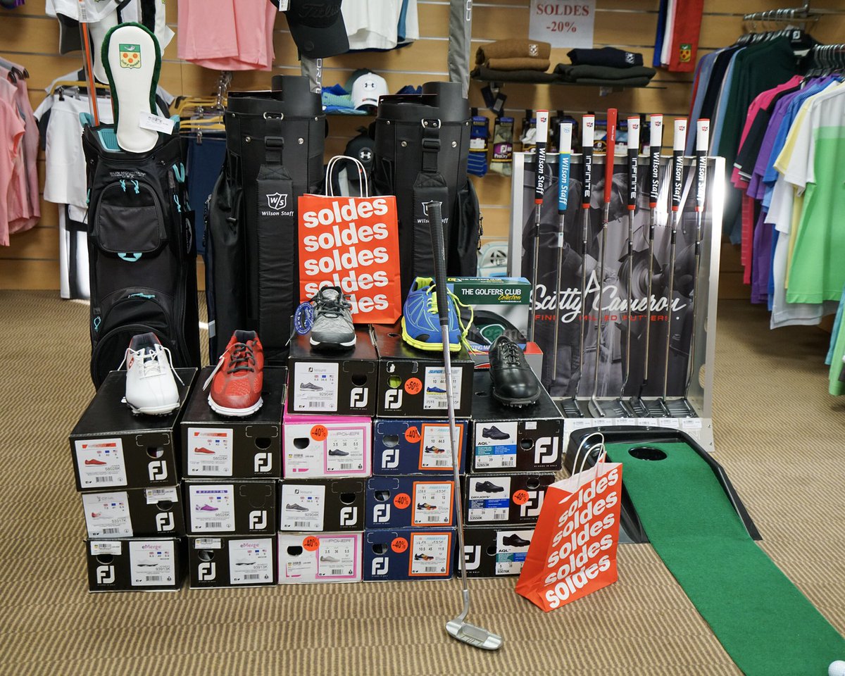 GolfdHardelot's tweet photo. Les soldes sont aussi au Golf d’Hardelot 🛍
Des réductions de -20% à -70% à retrouver dans nos proshops ⛳️
C’est le moment d’en profiter!
——
#golf #proshop #golfhardelot #golfinglife #golfinginstyle https://t.co/itwbFdL3xP