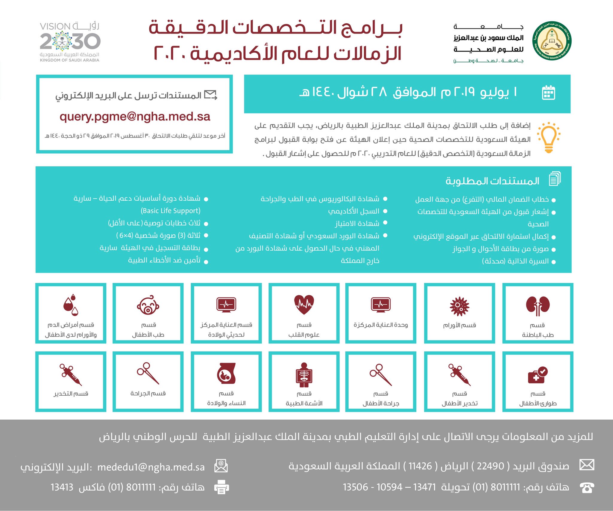 جامعة الملك سعود بن عبدالعزيز للعلوم الصحية On Twitter الجامعة