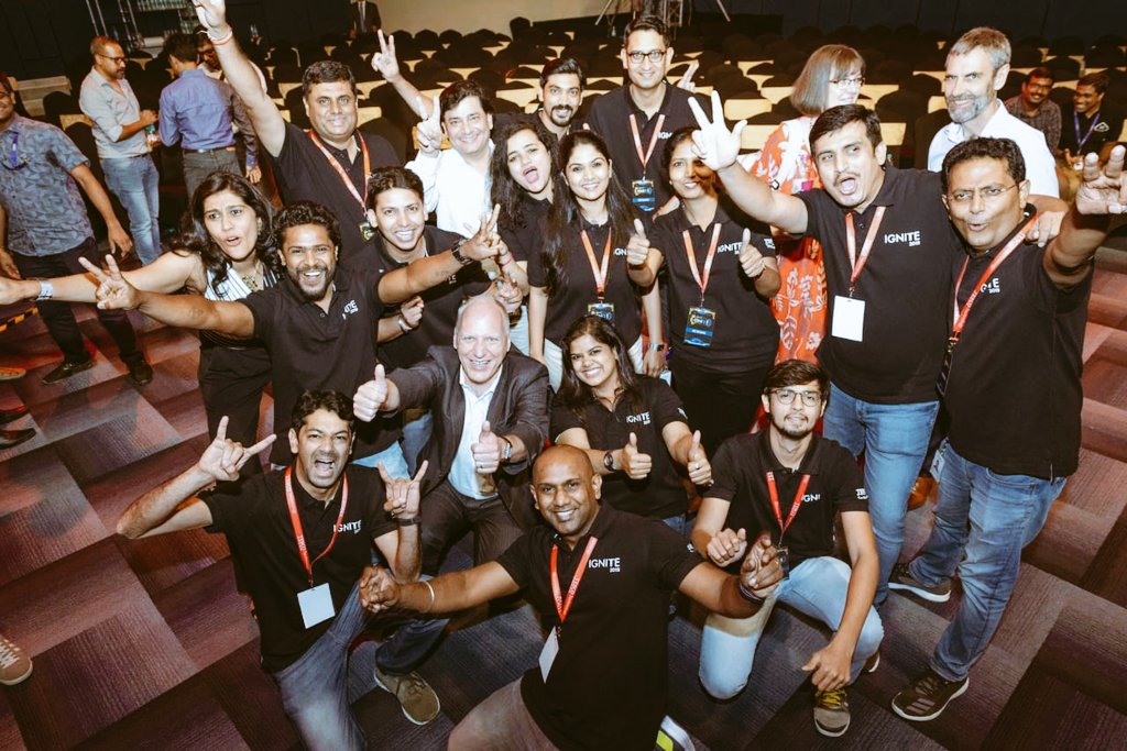 Tesco_Bengaluru's tweet photo. It's time to conclude #TescoIgnite19 and here's the team that put the show together! Onwards... https://t.co/mWjAba1feg