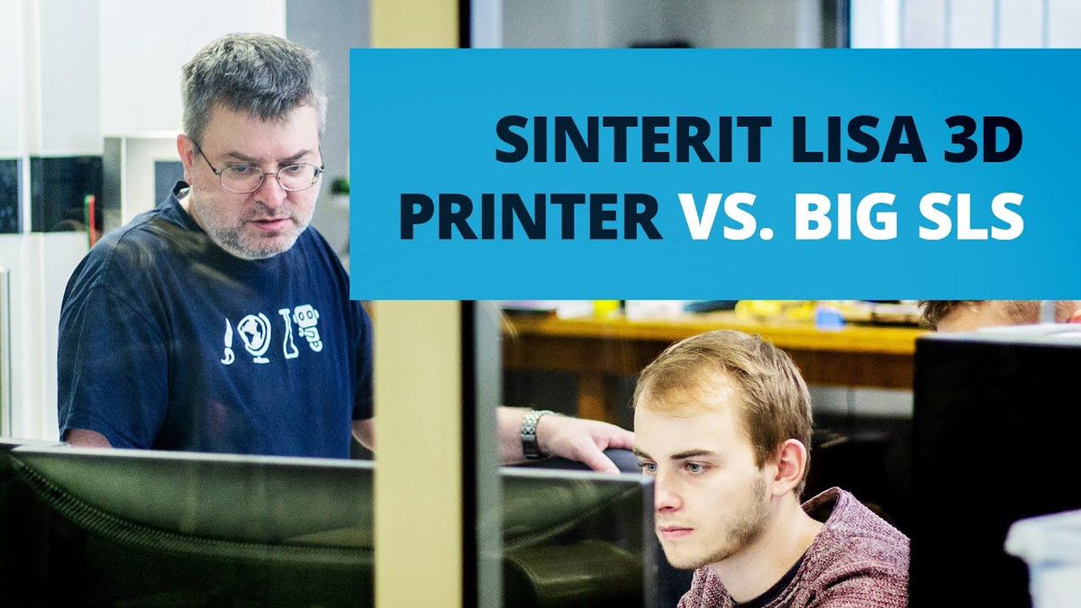 hermitsglen's tweet photo. Sinterit Lisa 3D printer vs big SLS https://t.co/SUWYLwfQve #SLS #AdditiveManufacturing  #Sinterit #3Dprinting https://t.co/eURG7Kofbh