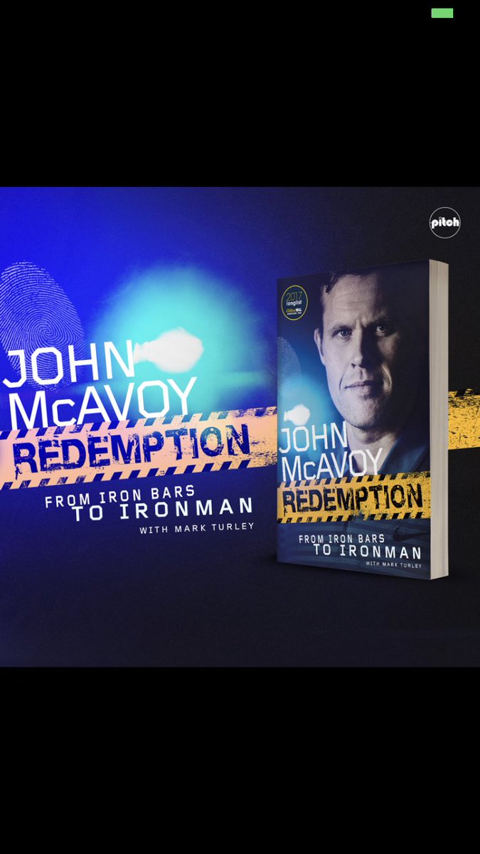 johnmcavoy2's tweet photo. The paperback version of my book #Redemption is finally here. 
Thank you to everyone who’s made the book such a huge success. 
Sport can genuinely change lives and make the world a better place which I hope my life story can demonstrate. #Powerofsport 

https://t.co/69ETa4sok8 https://t.co/TnXlDY1nO7