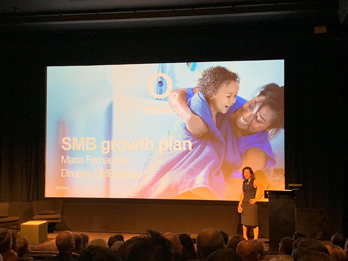 o2businessuk's tweet image. Maria Fernandez, Director of SMB Sales, took the stage to share examples of some great wins from our partners. 

She strongly believes we are one team, with partners and O2 working together to grow and succeed #O2Partner