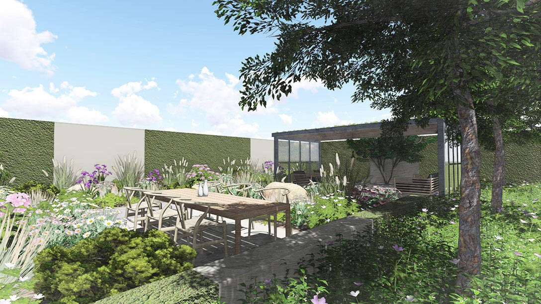 .<a href="/WillWilliamsGD/">Will Williams</a> has designed the <a href="/VikingCruises/">Viking</a> Lagom Garden at #RHSHampton inspired by the idea of ‘lagom’, which means not too much, not too little, but perfectly balanced. 

Find out more about the design: rhs.org.uk/shows-events/r…