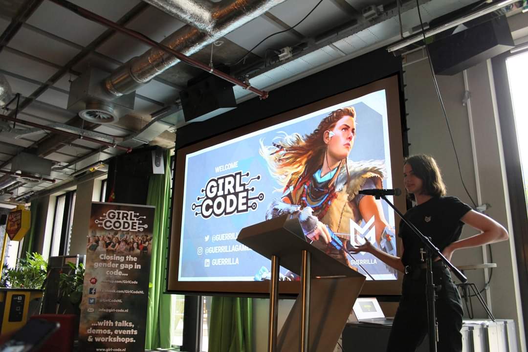 LifeAtGuerrilla's tweet image. Last week we hosted @GirlCodeNL in our studio for their meetup focused on game development. Over 120 attendees visited to listen to programmers talk about their work in AAA, indie, serious games and AR. Thank you all for coming!

Find more pictures here: linkedin.com/feed/update/ur…