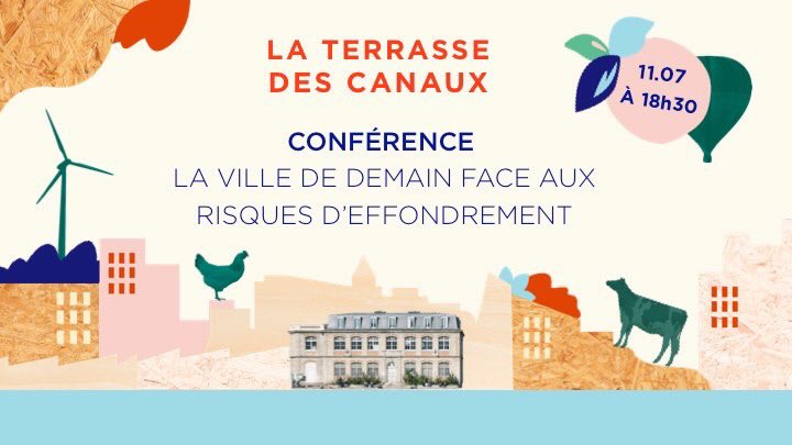 Je m’essaierai humblement à l’animation d’une table-ronde le jeudi 11 juillet à 18:30 : « La #ville de demain face aux risques d’#effondrement.
Avec <a href="/arthurkeller/">Arthur Keller</a>, Vincent Mignerot, Alice Canabate, <a href="/delphinebatho/">Delphine Batho</a> &amp; <a href="/EnzoLesourt/">Enzo Lesourt</a>.
Où ? Les Canaux, Stalingrad. 
#collapsologie #paris