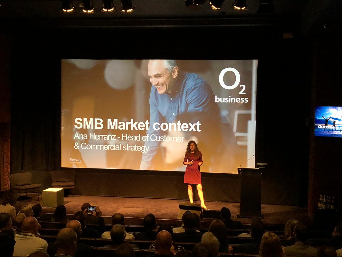 o2businessuk's tweet image. O2's Ana Herranz was recently named as one of Management Today’s 35 under 35 Women in Business 2019 #MT35u35. 

On stage at #O2Partner conference, she emphasised how important relationships are with our partners and their customers.