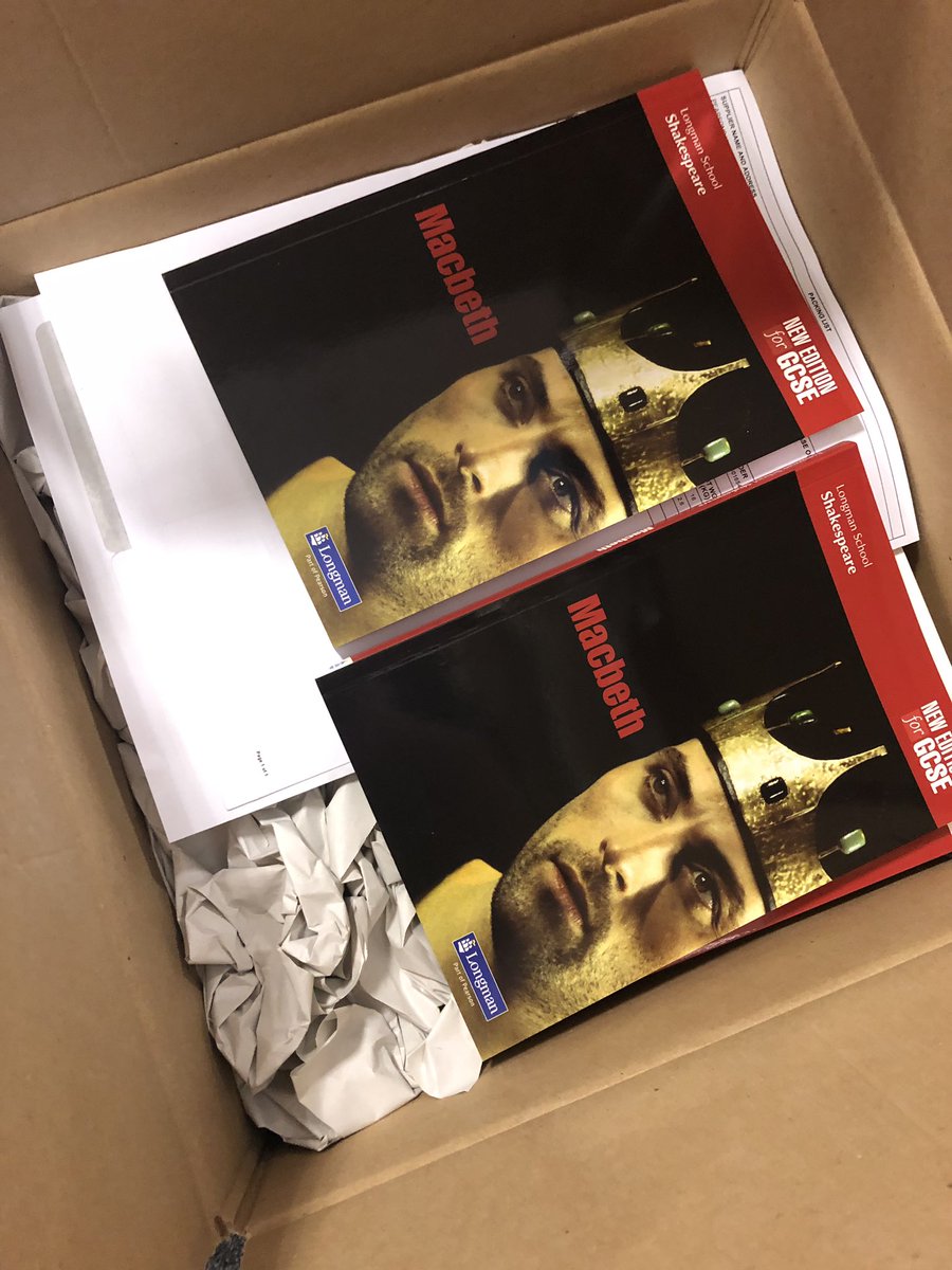 englishSW's tweet photo. Thank you @PearsonEdexcel for our #200millionminutes prize 👍 our students will benefit from brand new copies of ‘Macbeth’ and ‘A Midsummers Night’s Dream’ #ambition #dedication #excellence https://t.co/HNBC1HGjer