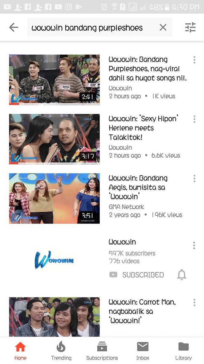 PurpleshoesBand's tweet photo. Purpleshoes on Wowowin Youtube Channel
โก https://t.co/i0ZqH6KDSl
#Wowowin #Purpleshoes #CurveEntertainment https://t.co/MXDcIAkCST