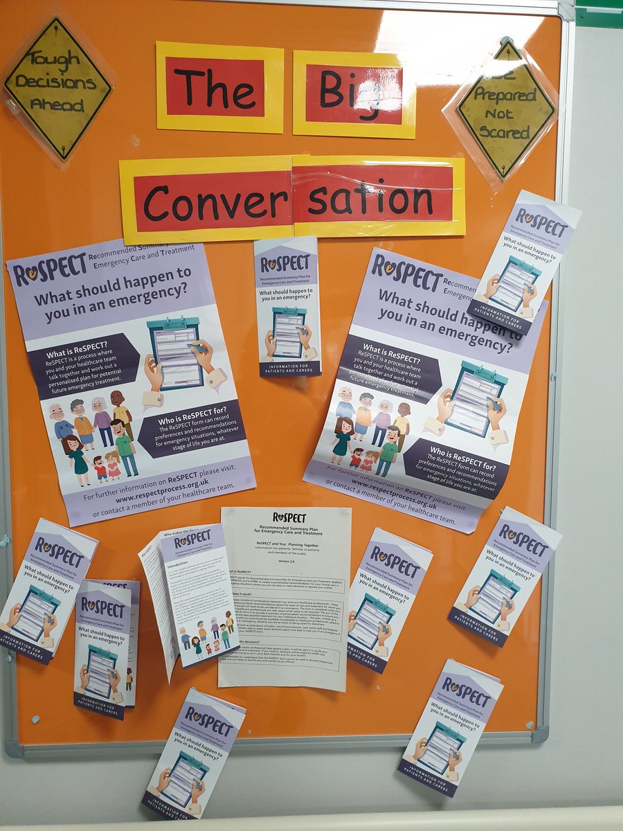 LincolnshireRe1's tweet image. Great to see the #ReSPECTprocess being promoted on Scarborough Ward @LincsCommHealth today &amp;amp; to hear feedback from the staff of their experiences. Great positivity,  thank you 😊#HaveTheConversation #LincsReSPECT