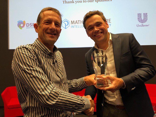 Protifarm is the lucky winner of the IfM open innovation pitching session 2019! CEO Tom Mohrmann presented his view on innovation and technology at Food Tech Matters #sustainability #innovativeingredients #insects #foodinnovation
