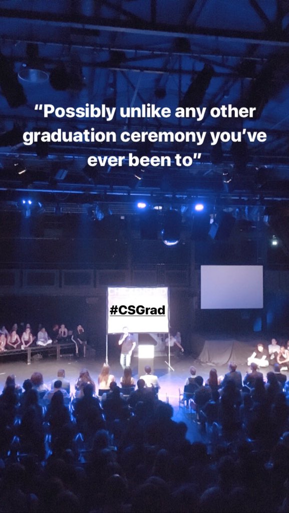 Chickenshed_Edu's tweet image. It’s started! #CSgrad #GRADUATIONDAY #StudyAtChickenshed