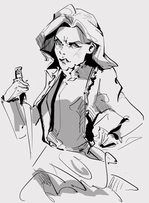 For  @eumiltn  and  @Rei_Asaru 
Experimenting with a new brush (*'▽`*) 
