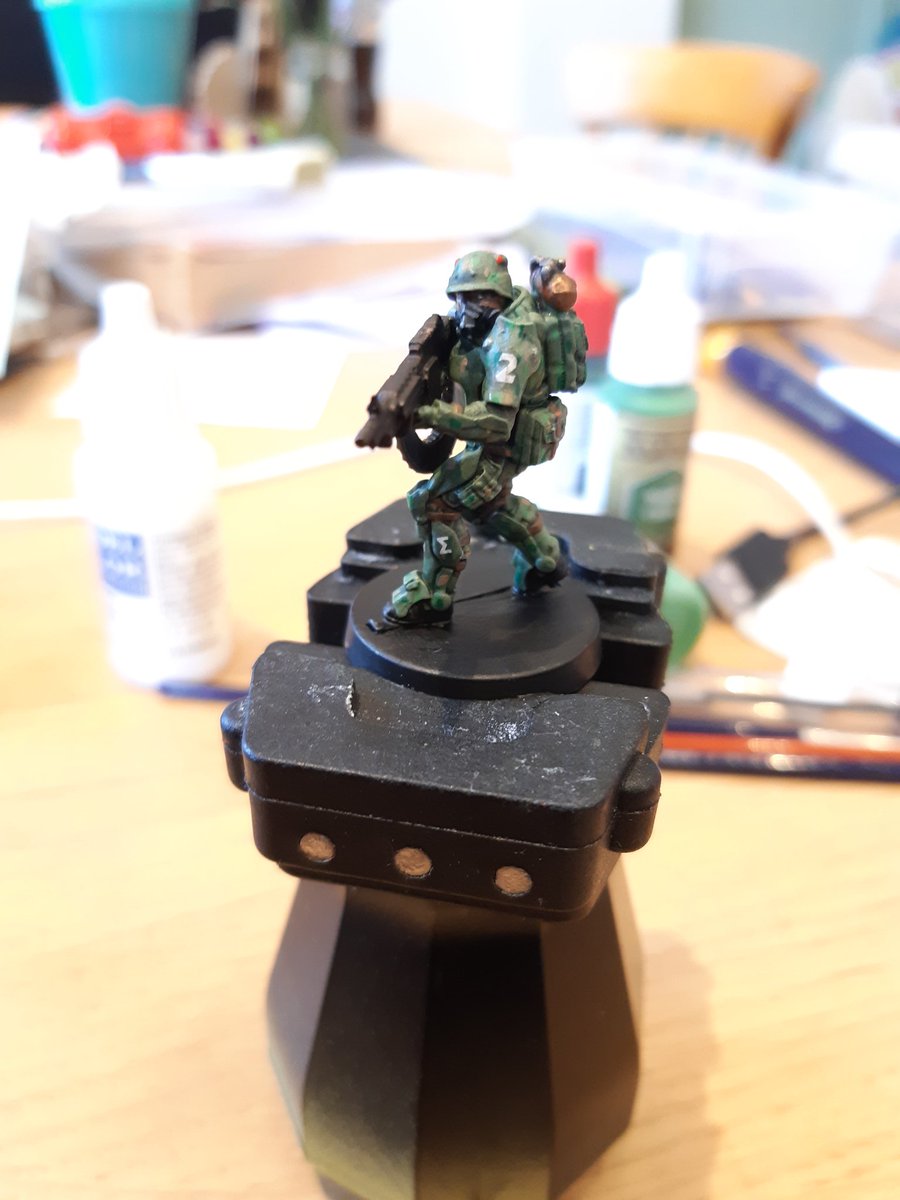 WargamerD's tweet photo. A quick and dirty paint job for my Veteran Kazakπππ
#Wargamer #Wargaming #Wargames #Tabletob #Gaming #Miniaturegames #Mini #Miniatures #Infinitythegame #CorvusBelli #metalminiatures #metalmini #Kazak #VetKazak https://t.co/Xpzjiaoo8f