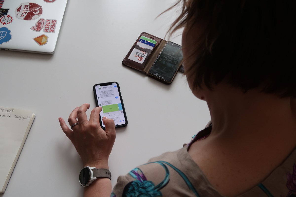 uhopper's tweet image. A looong session of #UsabilityTest is going on today in #Helsinki! Several testers are giving us useful insights to refine the #UX of our #chatbot and make last-minute adjustments before launching! 🤖📱 @SyncCityIoT @ForumVirium #UsabilityTesting #UXdesign #UserExperience