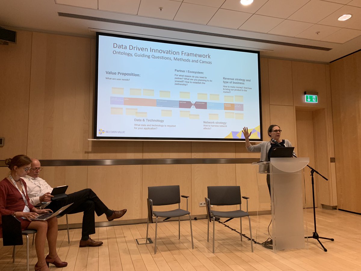 susanagarayoa's tweet photo. Great discussion among European initiatives to reach the market with data-driven business models. Thanks @BDVA_PPP #BDVSUMMIT for hosting this session @SZillner @SiemensDE @dipina @DeustoTech @IndraCompany @zabala_eu @datamarketsvc @EngineeringSpa @polimi https://t.co/xPsGNUavq3