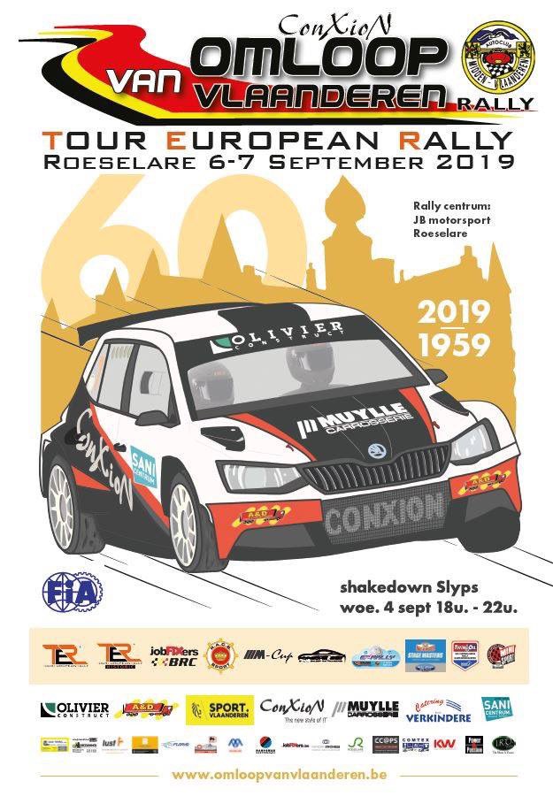Onze affiche voor de 60ste ConXioN Omloop van Vlaanderen is klaar! Wat vinden jullie ervan? 😍