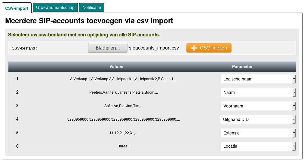 Release GUI v6.44. Nieuwe log "SIP-kanalen log". Update modules "Paging &amp; Intercom", "Distinctive Ringtones", "Geluidsbestanden". Vernieuwde mass import functie voor SIP-accounts. #voip #cloud #telefooncentrale