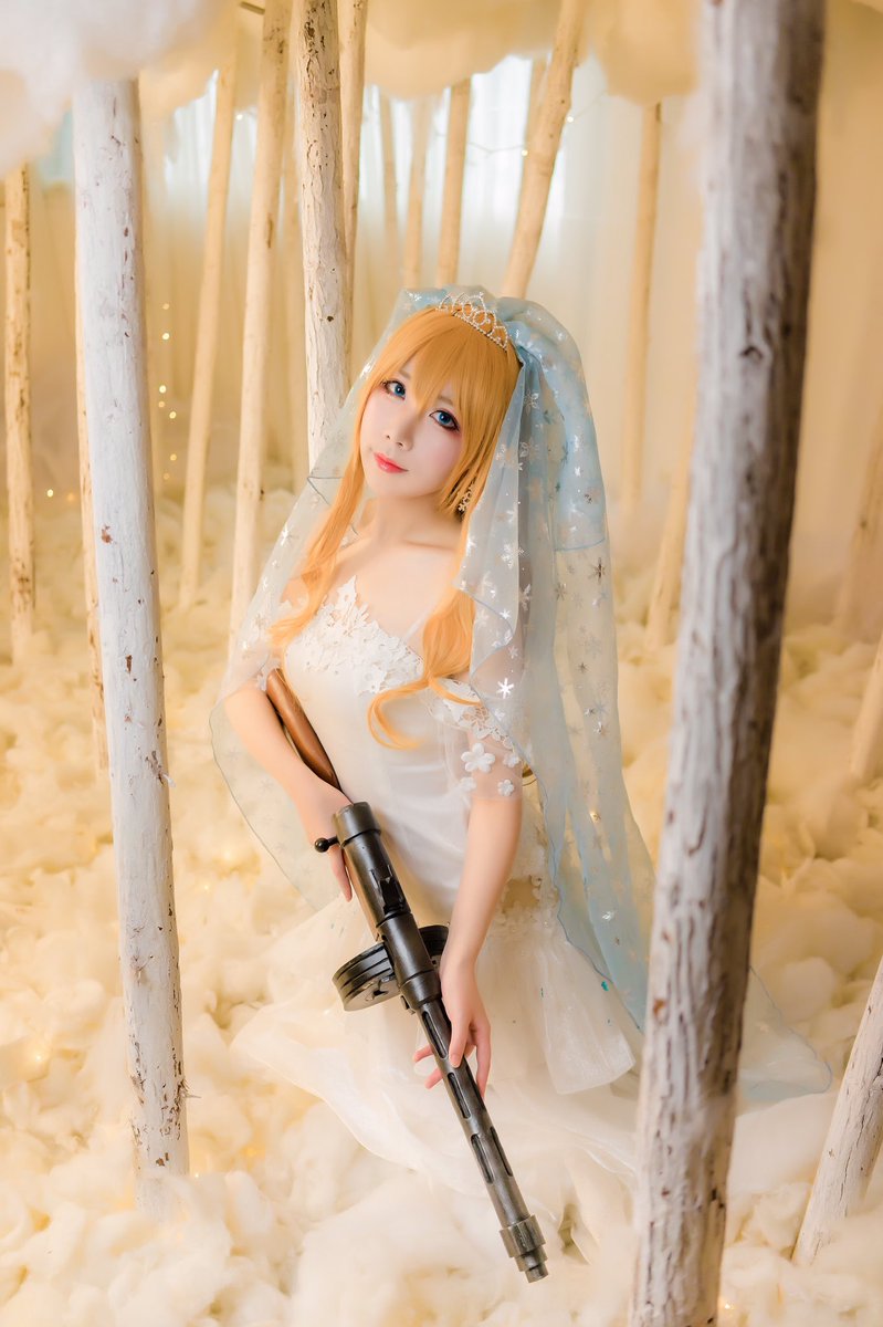 Ayaki_chuchu99's tweet photo. ソミのドレス✨花嫁索米
photo by @FF37388517 
#コスプレ
#少女前線 
#소녀전선  
#少女前线 
#GirlsFrontline 
#ドールズフロントライン https://t.co/SYO0KIAaIM