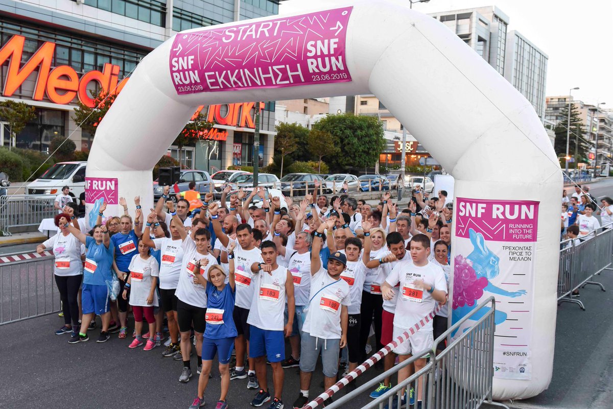 soeuropeeurasia's tweet photo. Huge congrats to everyone who took part in the @SNForg #SNFRun this week, especially @SOHellas team & athletes - who smiled and cheered all the way! #SNFestival https://t.co/lAPSMqfiH6