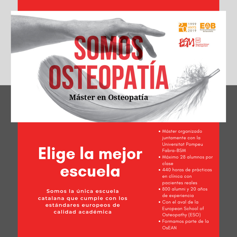 EOB_Barcelona's tweet photo. ¿Quieres estudiar Osteopatía? Elige la mejor escuela. 
 No te quedes sin plaza. ¡Pide una cita ahora! Puedes llamarnos al 93 490 32 61 o enviar un e-mail a eob@eobosteopatia.com.
#somososteopatia #somoseob #osteopatia #osteopatia #somosprestigio https://t.co/BKFj0gJJX9