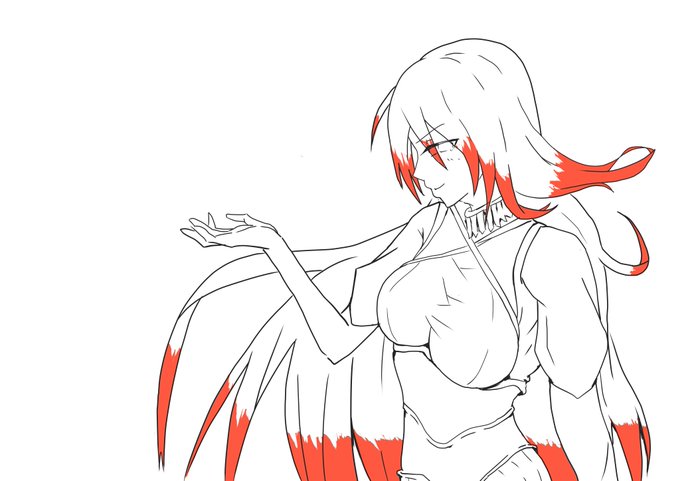 今日の落書き。アスモデウス! 明日色塗るぞ!!!!!!!!!!!!!!!!!! 