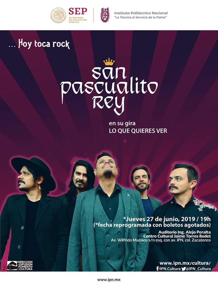 mediomedios's tweet photo. Hoy se presenta @sanpascualitor con boletos agotados, quien va a ir? Nos vemos por allá más tarde 👌🤟 https://t.co/Ho6uEnc9EX