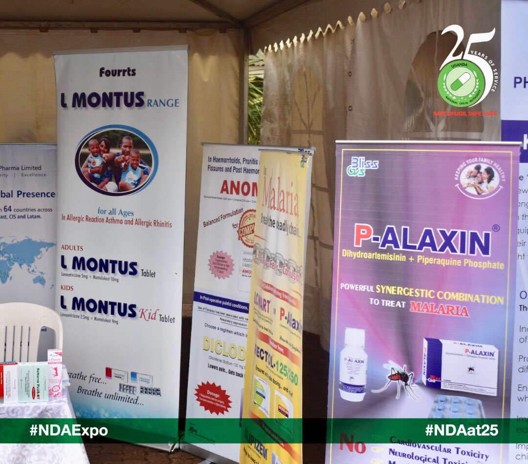 UNDAuthority's tweet photo. Pharmaceutical stakeholders showcasing their products and services at the ongoing NDA expo at Hotel Africana #NDAExpo #NDAat25 #SafeDrugUse #SafeDrugsSaveLives https://t.co/ppliG2Mgdx