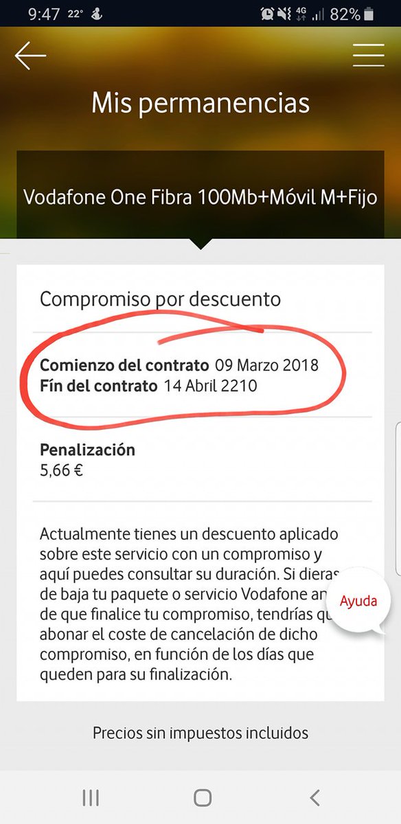 Qué grande es #vodafone, ahora entiendo por qué se negó a darle de baja a un fallecido. Larga vida para todos. 👏