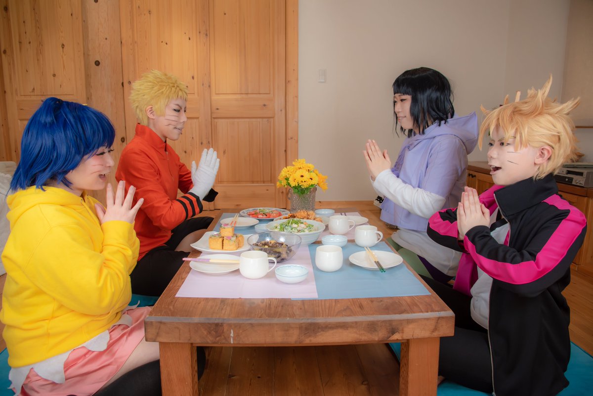 そーた Twitterren コスプレ Boruto 家族 ボルト そーた ヒマワリ りんちゃん ナルト とうるさん ヒナタ もすさん Photo Habaさん そーたこす