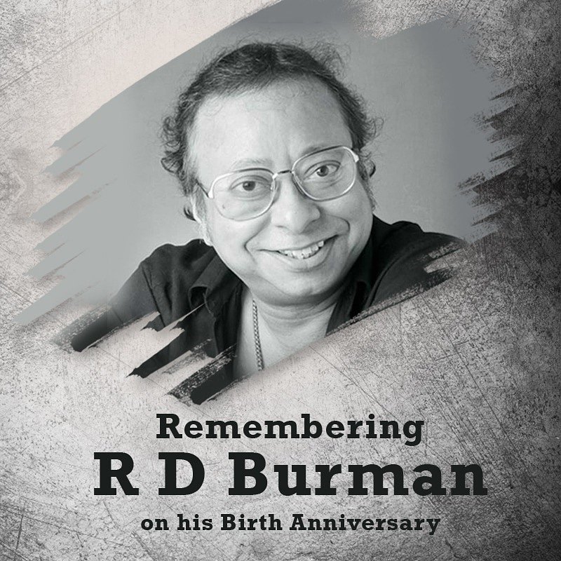 Songs would never be the same without you. Happy birthday R D Burman. You have been an inspiration to many.   