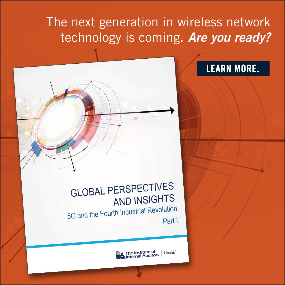 Get the free report #IIA Global Perspectives and Insights: 5G and the 4th Industrial Revolution to stay connected. bddy.me/2X0LFow