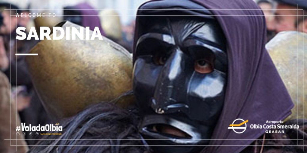 Olbia_Airport's tweet photo. #WelcometoSardinia 
Il 28, 29 e il 30 giugno a #Mammoiada  , avrà luogo la seconda edizione di #MaMuMask, 
il Festival internazionale delle Maschere.
@SardegnaTurismo  @mamumask 
👉 https://t.co/DxqjCPyyJ7
#mamumask2019 #mamuthones #mamoiada

#voladaolbia  #olbiaairport https://t.co/QQ8JwNgeLH
