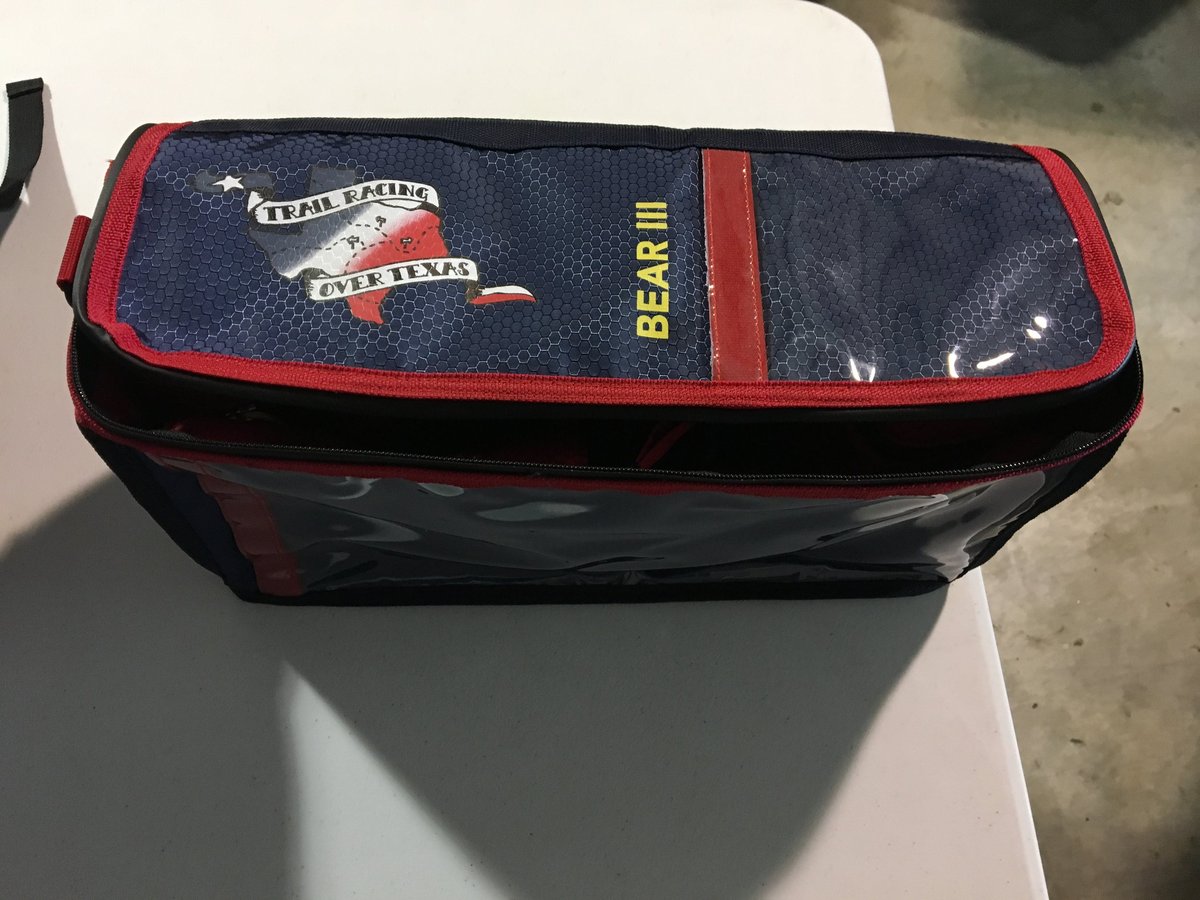 We still have some <a href="/v_sportdesign/">Victory Sportdesign</a> TROT Logo'd Bear III Bags to take care of all your gear during race trips and weekends.  Available for purchase in the TROT Store: trail-racing-over-texas.myshopify.com/collections/ge…