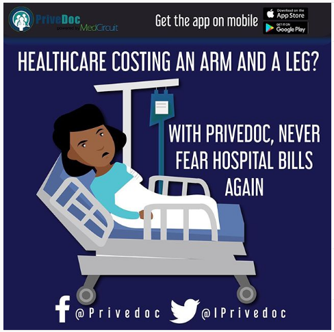 Multibiodun's tweet image. At PriveDoc we’re devoted to ensuring everyone in need is provided with affordable and high quality care. Never fear the hospital again. With our amazing new app healthcare is as easy as checking your LinkedIn. #PriveDoc #health #healthapp #app #doctor #doctors #digital #tech