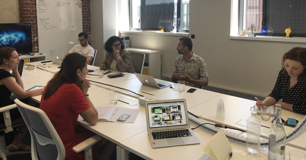 PictoAccess's tweet image. Réunion de travail sur les prochains outils Picto Access en cours de développement avec nos partenaires @MEL_Lille @VilleLille @roubaix #CccasRouabaix #inclusion #handicap #mobilité