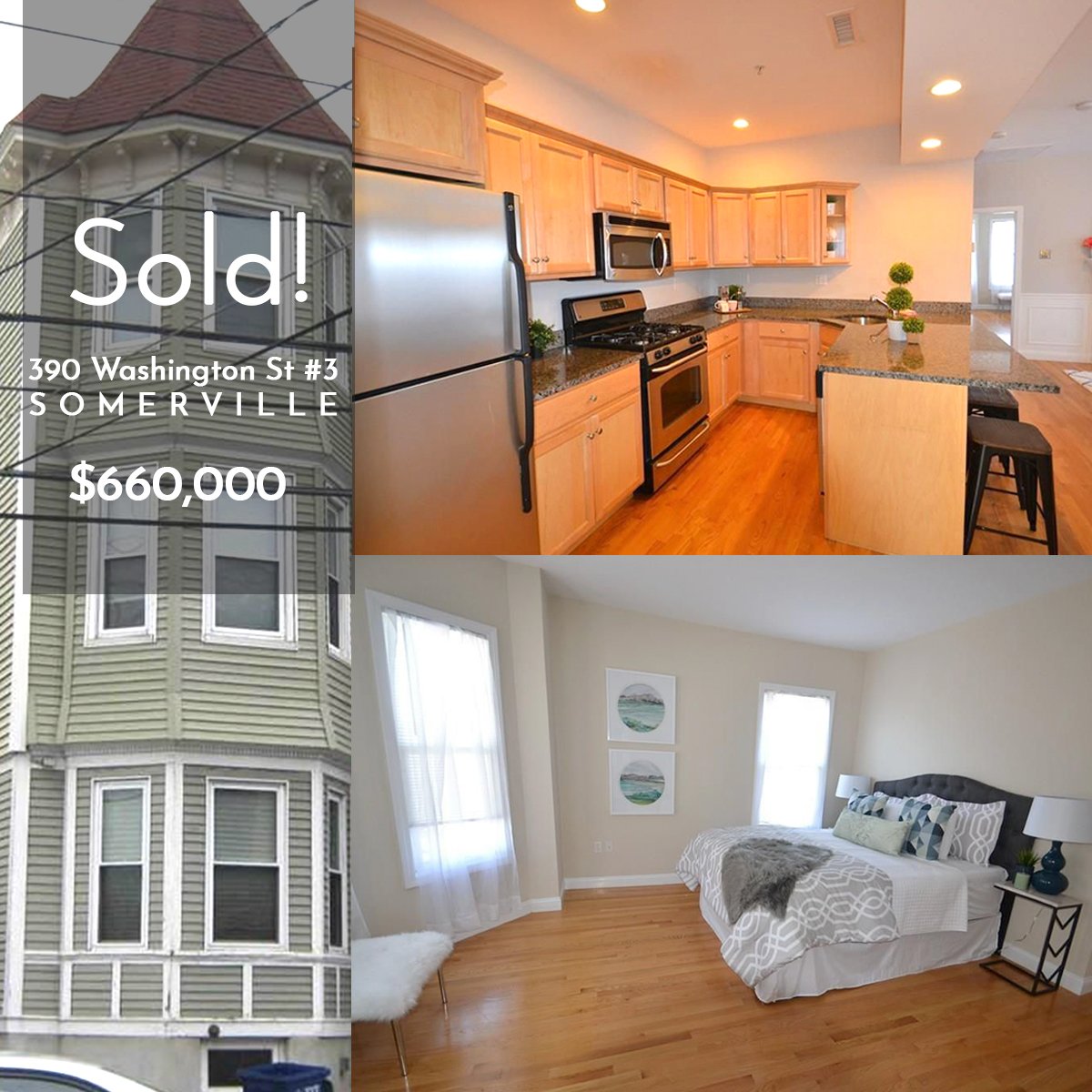 PreferredRP's tweet image. Sold! 390 Washington St Unit 3 2BD 1BA $660k #centrallocation #openconcept #oakfloors #graniteandstainless #wainscoating #walkincloset #coveredporch #bostonandbeyond #JenniferTaves #PreferredRP #EnthusiasmIntegrityResults