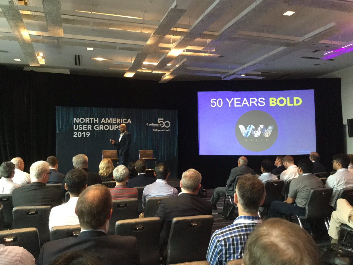 .<a href="/raj_datta/">Raj Datta</a> welcomes a huge number of customers Digitally Transforming with <a href="/SoftwareAG/">Software AG</a> to New York City. 
#FreedomasaService #50yearsbold #nausergroup #DigitalTransformation  #customerfocus #NYC