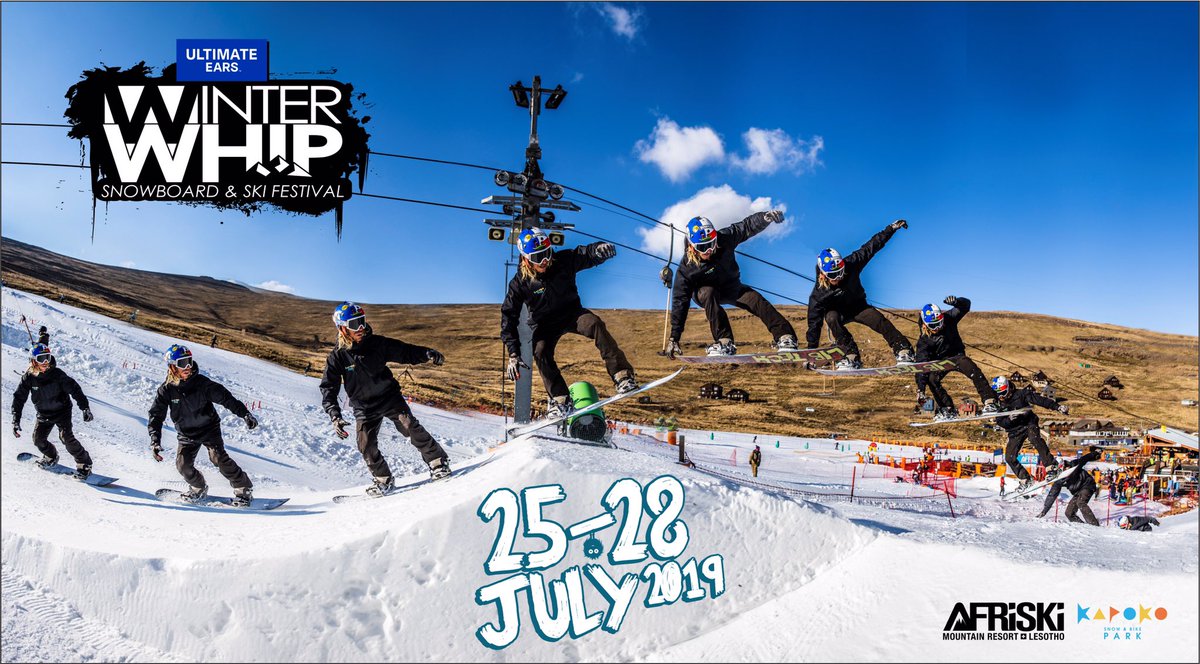 We’re just 1 month away from our #UltimateEarsWinterWhip Snowboard and Ski Festival Slopestyle competition 🤘
Bring on the winter fun ❄️
#WinterisHere #WinterWhip #Snowboarding #Skiing <a href="/SkiAfriski/">AFRISKI</a>