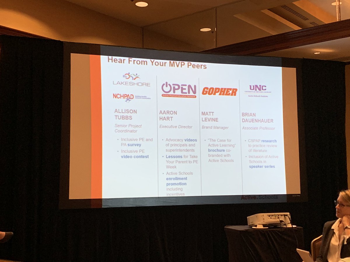 MVP’s sharing MVP’s! <a href="/ActiveSchoolsUS/">Active Schools</a> #ActiveSchoolsSummit19 <a href="/OPENPhysEd/">OPEN Phys Ed</a> <a href="/USGamesSE/">Kurt Stone</a> <a href="/nyaaronhart/">Aaron Hart</a>