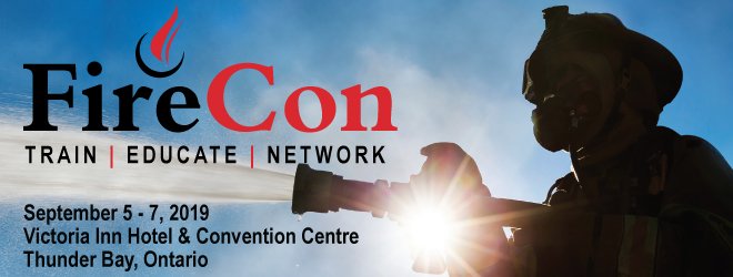 ONFireChiefs's tweet image. #FireCon is Sept 5-7 in #TBay! It's more than just training. It's the rendezvous for the fire service in the north. FireCon is also a professional trade show where you can get info from company experts on new equipment, tech, &amp;amp; services. Register today at oafc.on.ca/event/firecon