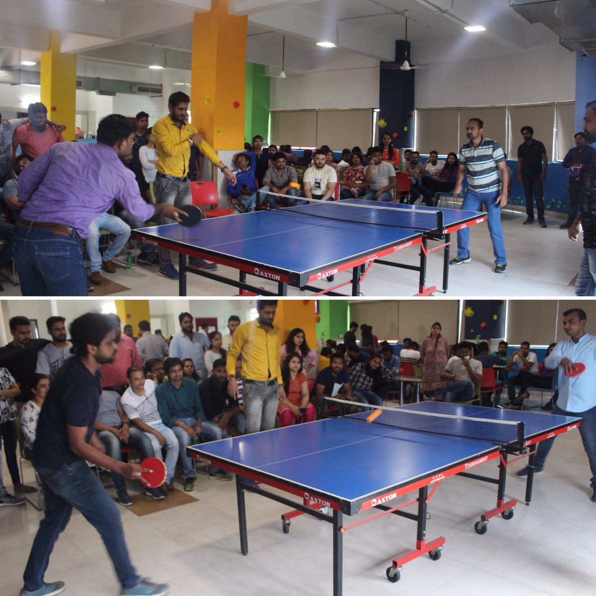 sdeievent's tweet image. #smartDataTableTennisTournament  had challenging matches today!!#Congratulations winners for entering the next round. #WorkHardPlayHarder #Nagpur