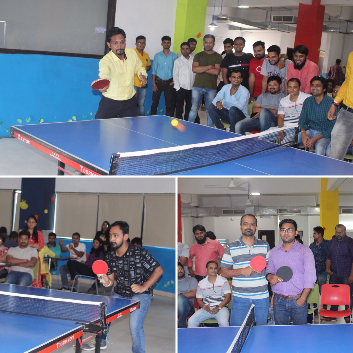 sdeievent's tweet image. #smartDataTableTennisTournament  had challenging matches today!!#Congratulations winners for entering the next round. #WorkHardPlayHarder #Nagpur