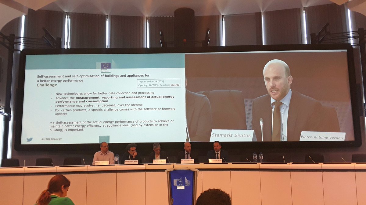 <a href="/H2020EE/">lolly</a> @PhilippeMoseley @_EuroACE <a href="/Energy4Europe/">Energy4Europe 🇪🇺</a> <a href="/euenergyweek/">European Sustainable Energy Week</a> <a href="/construction21/">Ali Ahmed</a> <a href="/EU_EASME/">EASME - Executive Agency for SMEs</a> @inea_eu <a href="/EU_Commission/">European Commission</a> <a href="/H2020BIMplement/">BIMplement H2020</a> <a href="/bimeetEU/">BIMEET</a> <a href="/EASE_ES/">EASE</a> <a href="/EU_H2020/">Horizon 2020</a> <a href="/ExcEED_H2020/">ExcEED H2020 project</a> <a href="/InDeal_H2020/">InDeal_H2020</a> <a href="/pierreantoinev1/">Pierre-Antoine Vernon</a> B4E-10, last call by <a href="/EU_EASME/">EASME - Executive Agency for SMEs</a>  Stamatis Sivitos.  

#Energyefficiency in Europe is a battle that remains to be won. 

New #buildings consume today much less than they use to. Self-assessment and self-optimization must continue.

#H2020Energy