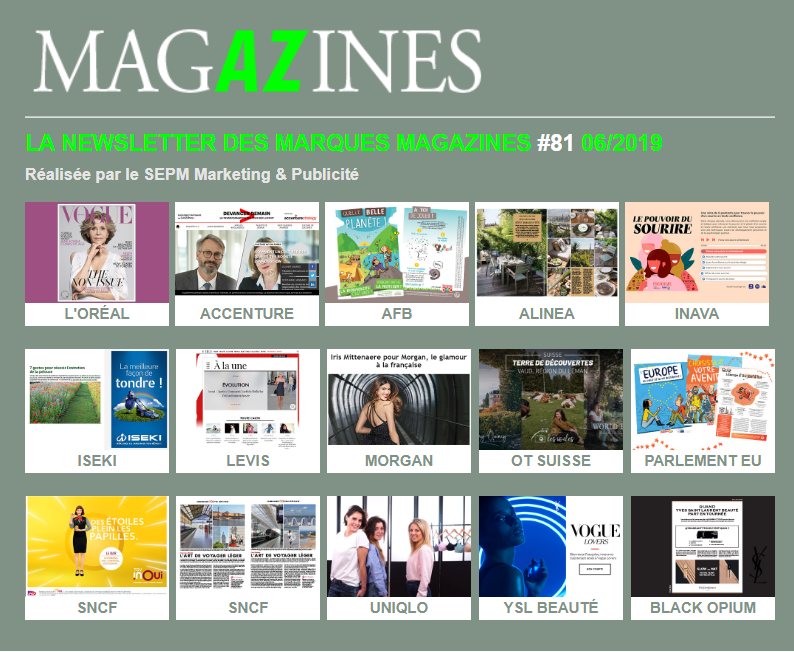 SEPMpub's tweet photo. #PRINTPRIDE Les opérations spéciales des marques presse. Extraits :
https://t.co/yMxnpQ75AQ https://t.co/DUjkNqua5R